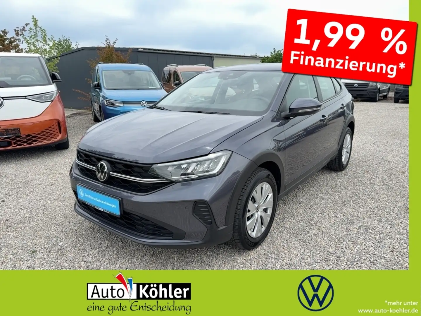 Volkswagen Taigo TSi NWAnschlussgarantie bis 09/2029 Matrix Grau - 1