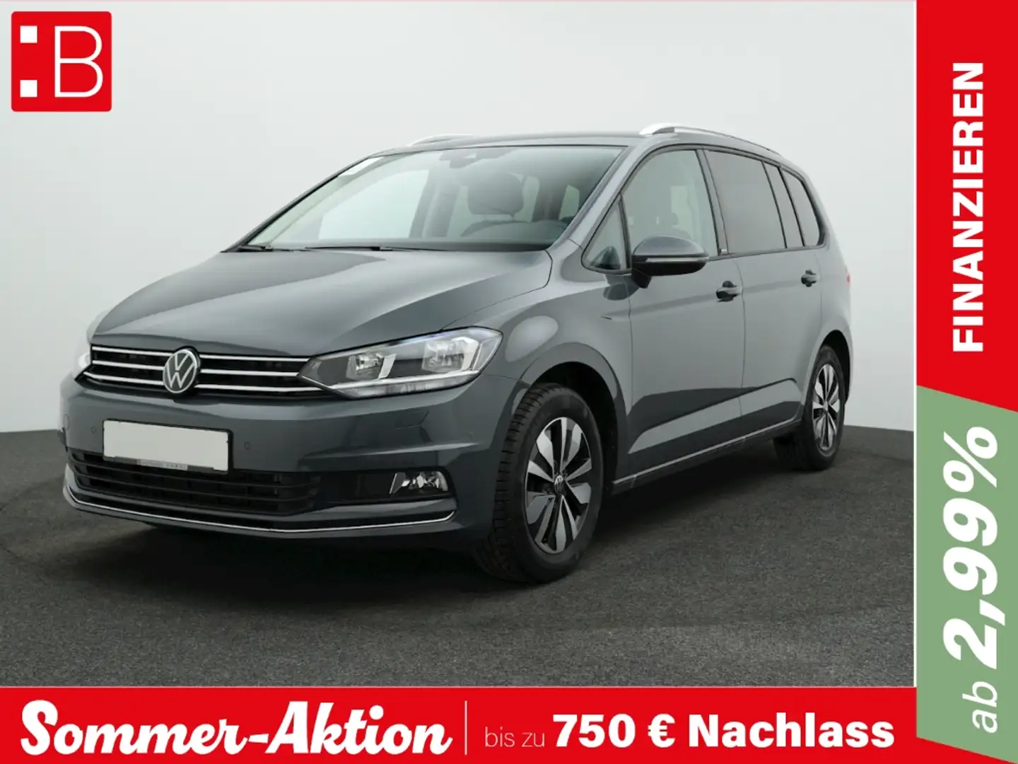 Volkswagen Touran 1.5 TSI DSG Move 7-S. KINDERSITZ KAMERA Grau - 1