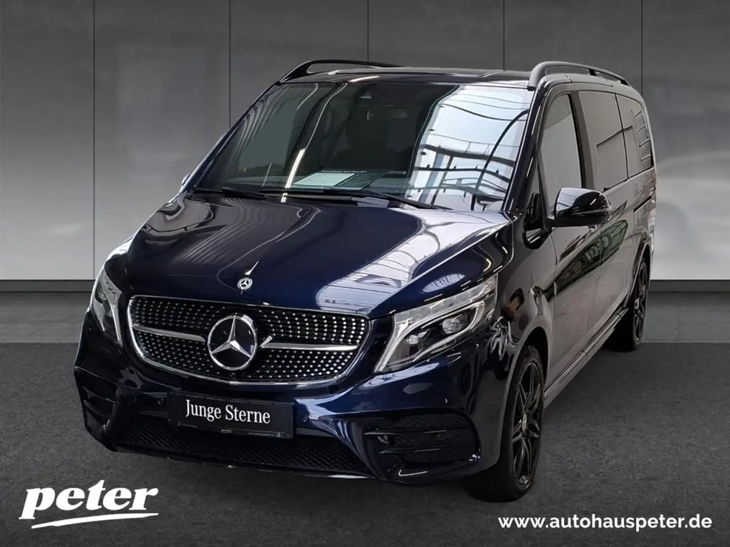 Mercedes-Benz V 300 d 4Matic Edition AMG extralang AHK 2,5t Blau - 2