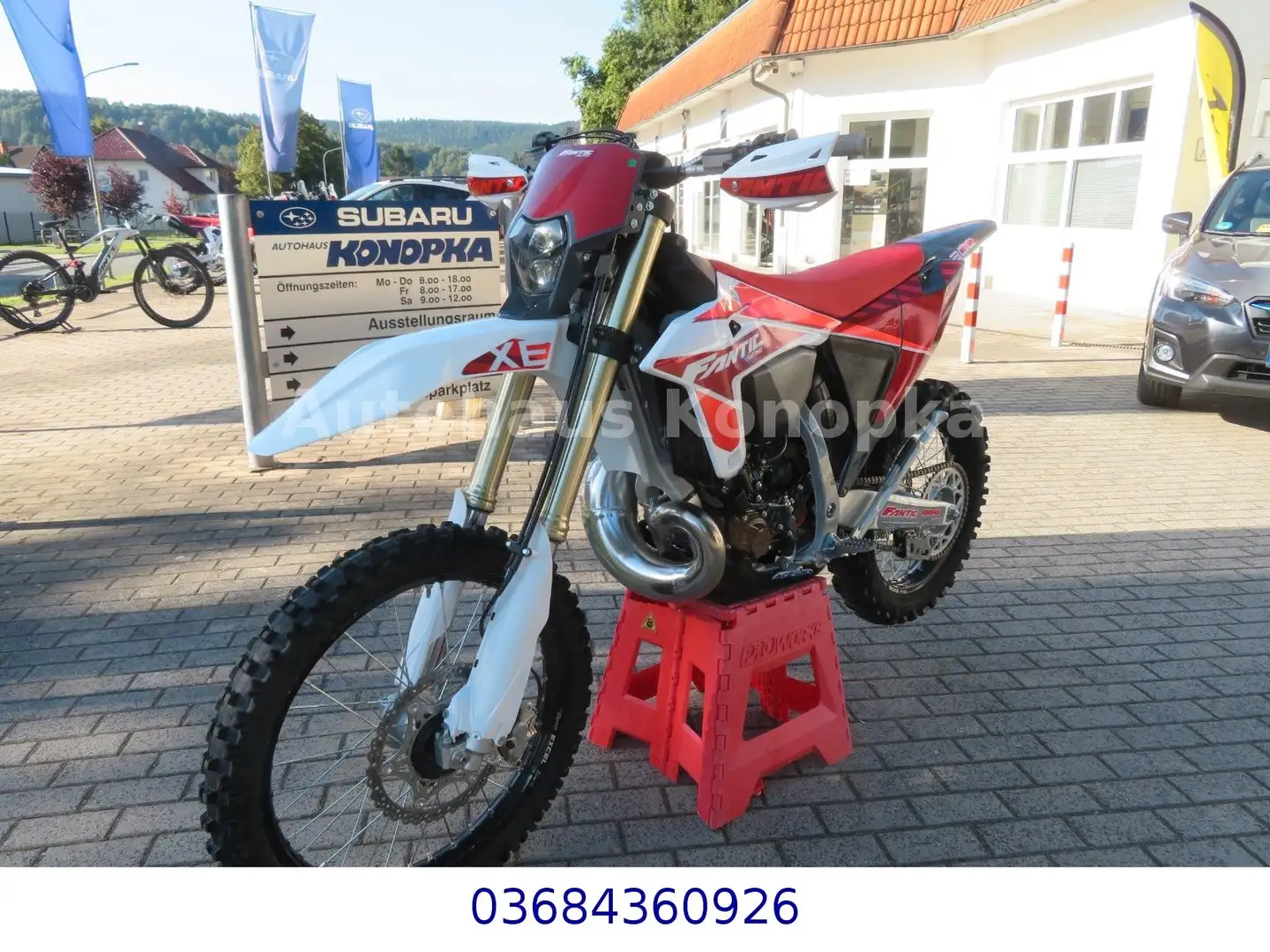 Fantic XE 300 Finanzierung möglich 12BH Rot - 1