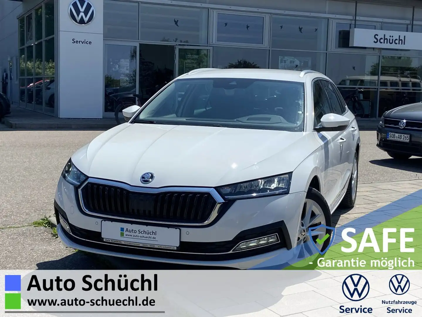 Skoda Octavia Combi 1.5 TSI e-TEC DSG Style AHK+NAVI-C Weiß - 1