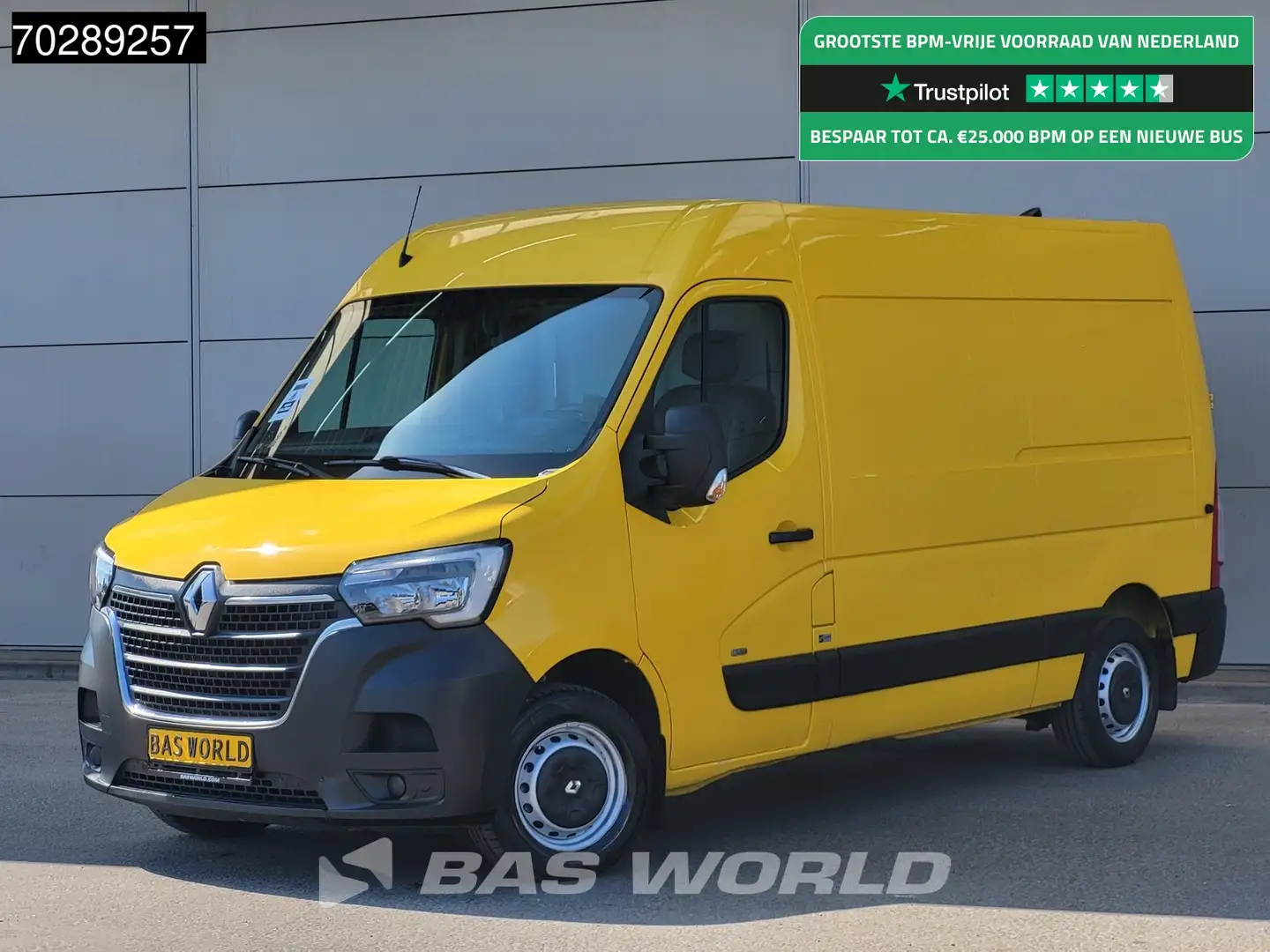 Renault Master Z.E. 77PK Elektrisch 33kWh WLTP 120km L2H2 L2 E-Te Geel - 1