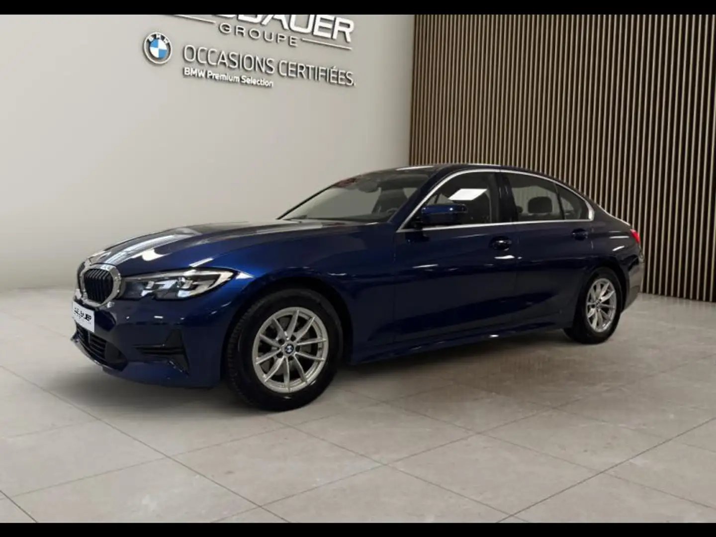 BMW 320 320iA 184ch Business Design Bleu - 1