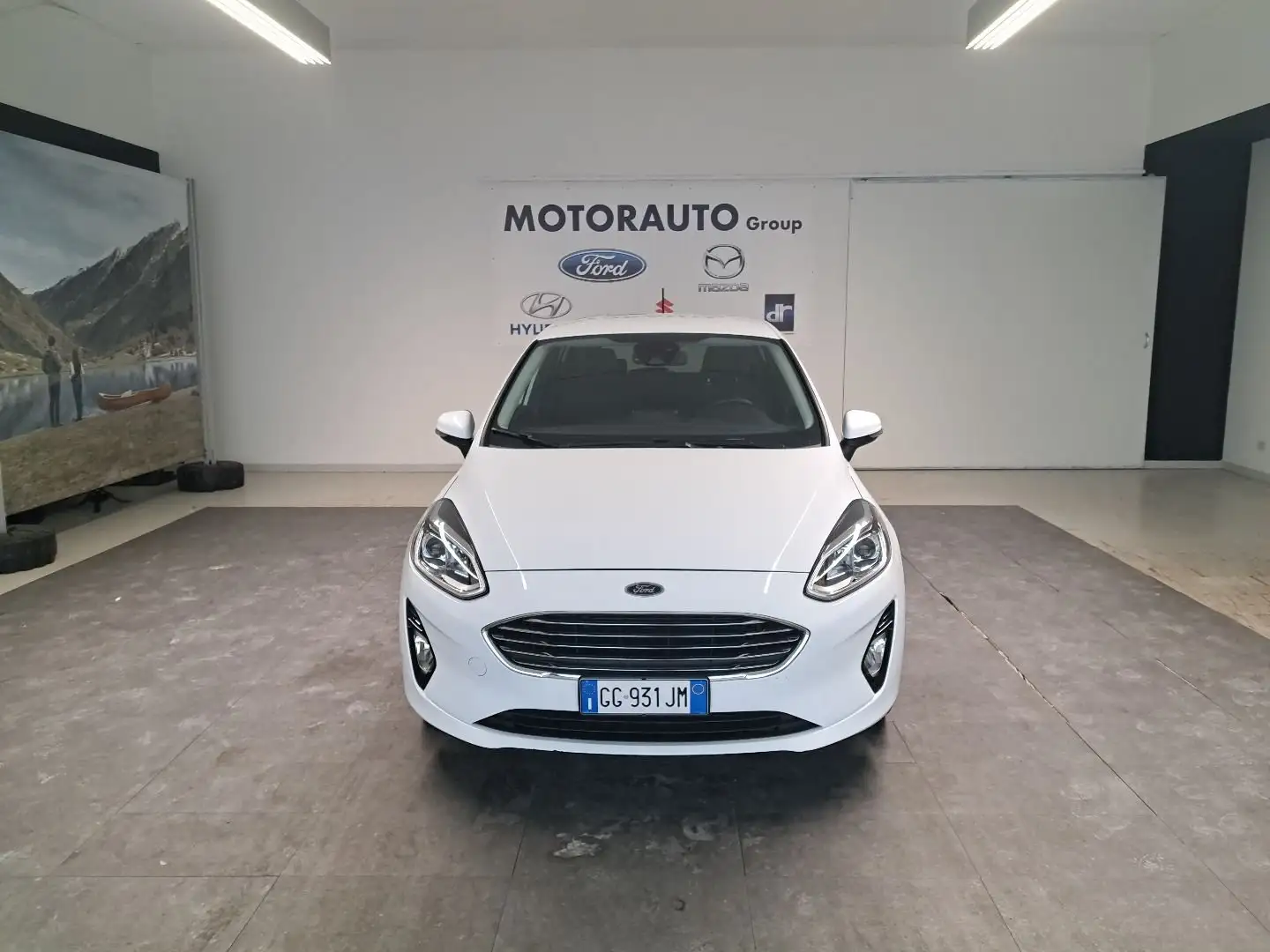 Ford Fiesta 1.0 EcoBoost Hybrid 125 CV Titanium Wit - 2