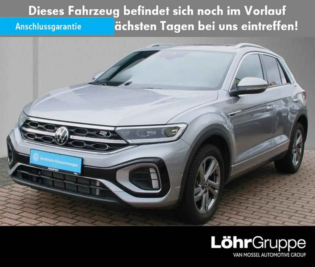 Volkswagen T-Roc 1.5 TSI R-Line Pano Navi+VC ACC MatrixLED RFK+P... Silber - 1
