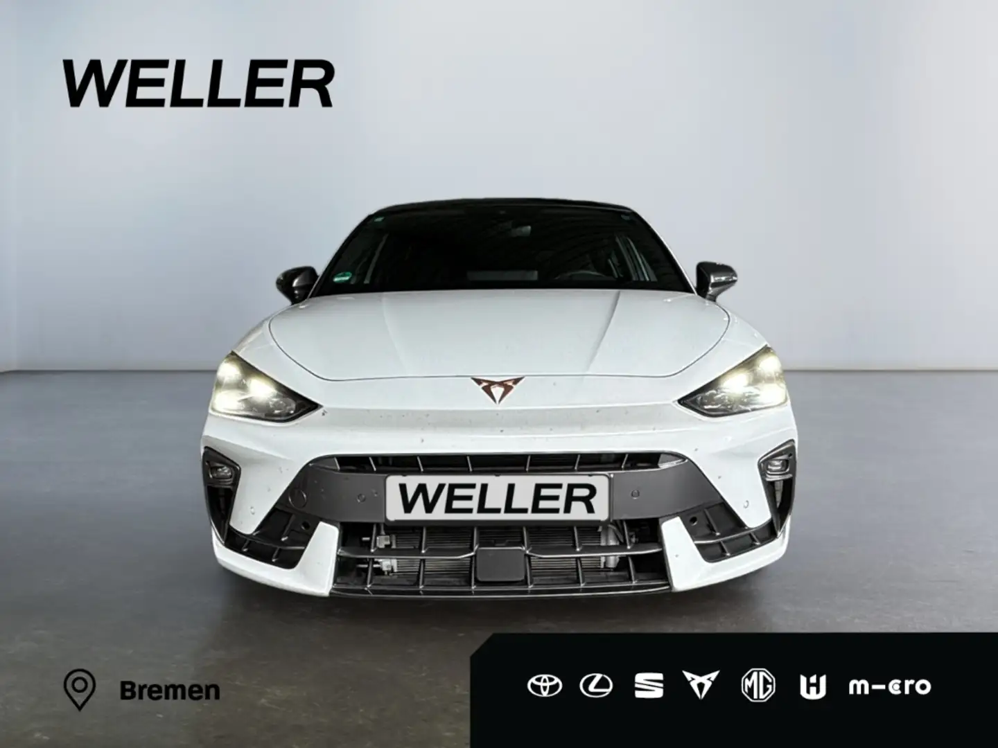 CUPRA Leon 1.5 e-Hybrid VZ *Matrix*Pano*Sennheiser*CAM* Weiß - 2