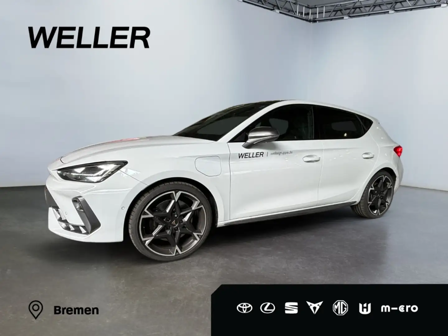 CUPRA Leon 1.5 e-Hybrid VZ *Matrix*Pano*Sennheiser*CAM* Weiß - 1