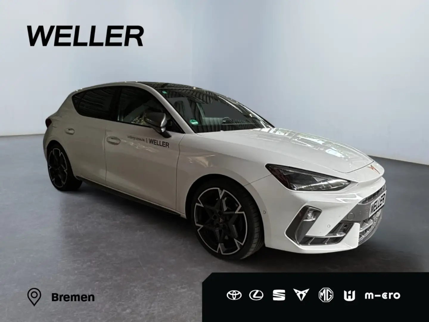 CUPRA Leon 1.5 e-Hybrid VZ *Matrix*Pano*Sennheiser*CAM* Blanc - 1