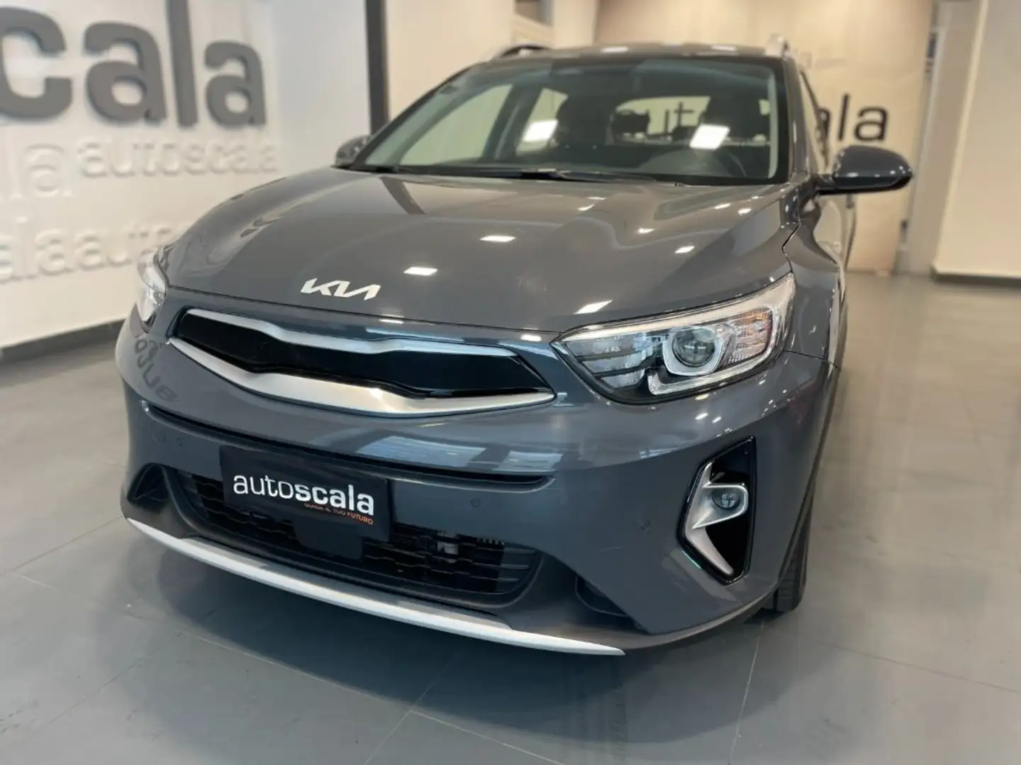 Kia Stonic 1.0 T-GDi 100 CV MHEV iMT Style Grigio - 1