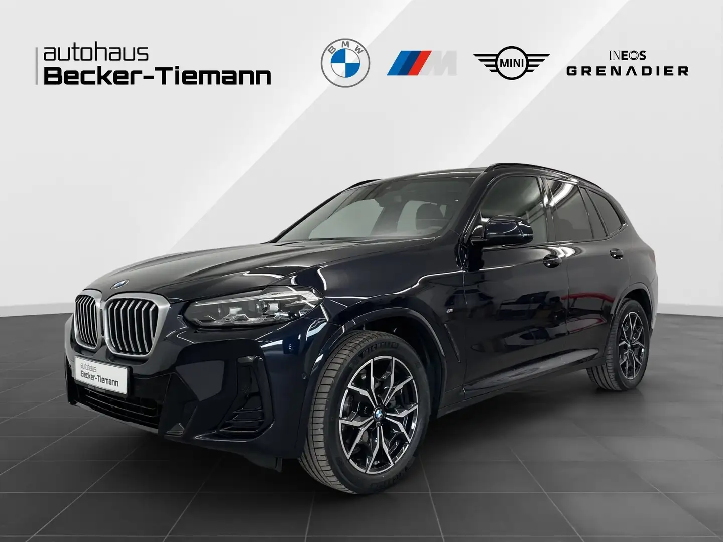 BMW X3 xDrive20d A,M Sportpaket,Panoramadach,etc. Schwarz - 1