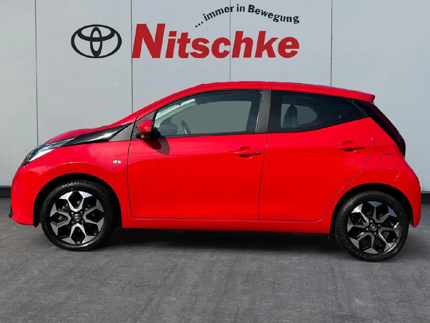 Toyota Aygo 1.0 x-sky, *Faltdach* Rot - 2