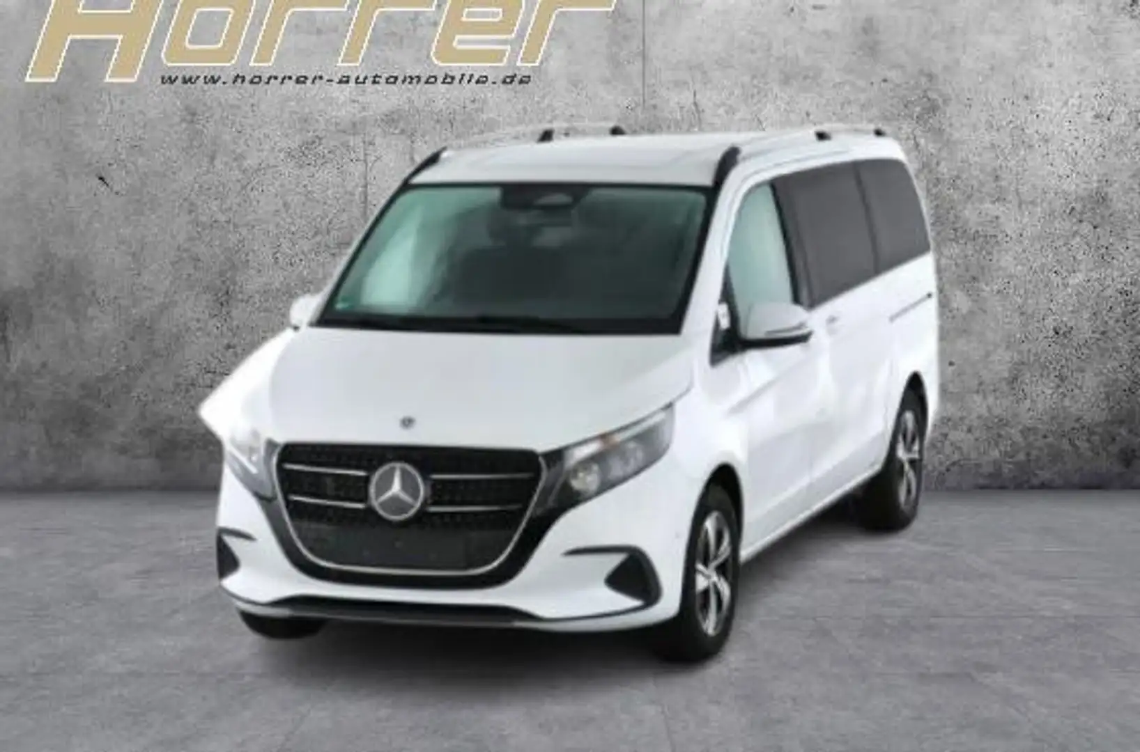 Mercedes-Benz V 220 lang Distr 2xSchiebetür AHK PRESAFE Mopf Blanc - 1