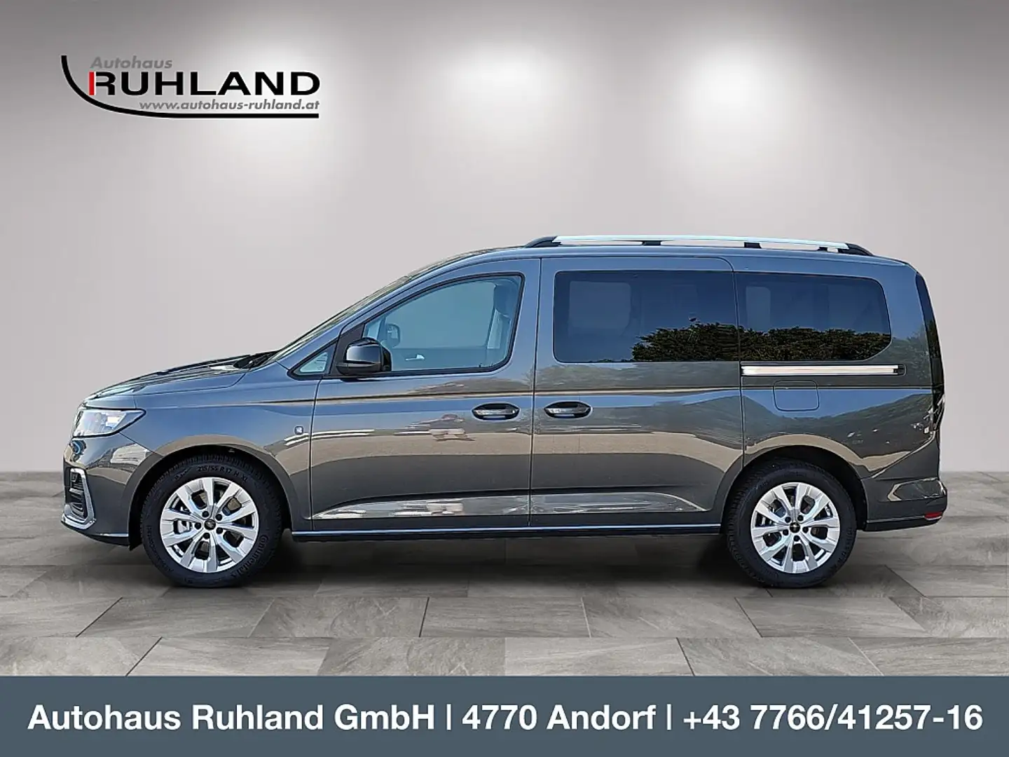 Ford Grand Tourneo Connect 2,0 EcoBlue L2 Titanium Aut. Сірий - 2