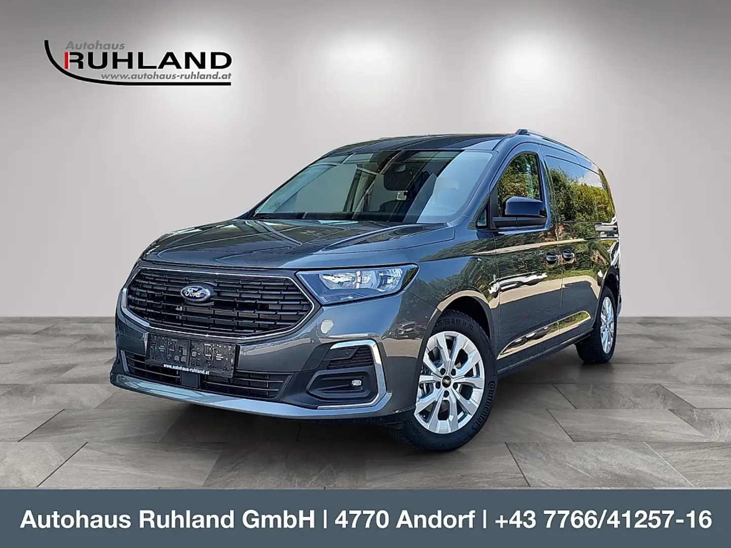 Ford Grand Tourneo Connect 2,0 EcoBlue L2 Titanium Aut. Сірий - 1