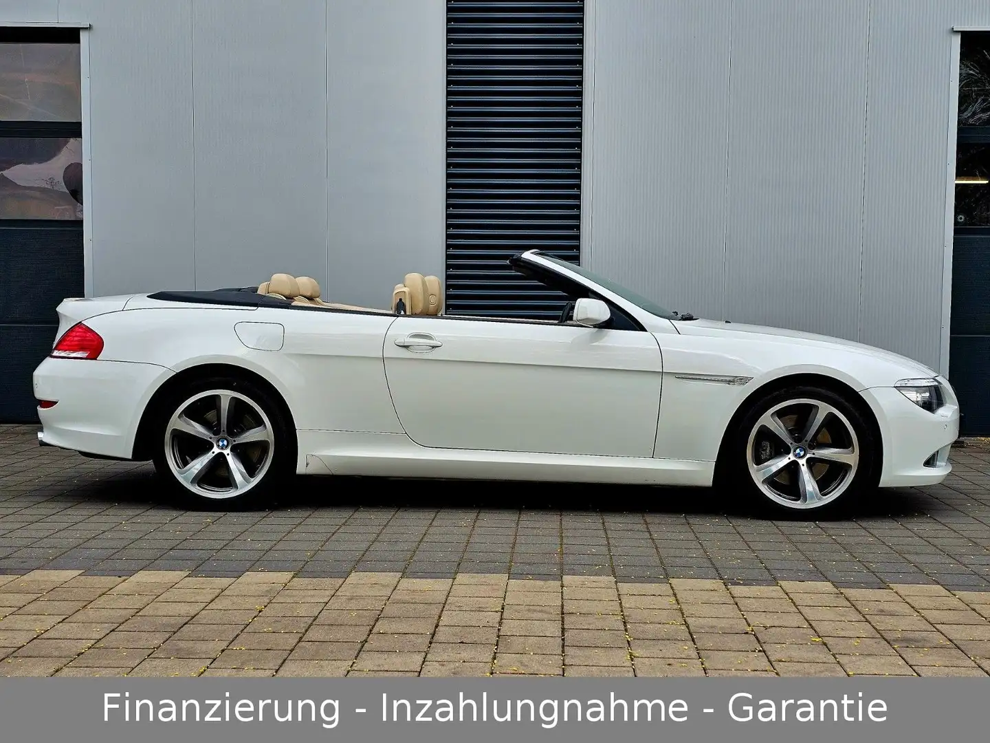 BMW 650 i Cabrio + Headup + Leder + Facelift + TOP!!! Weiß - 2