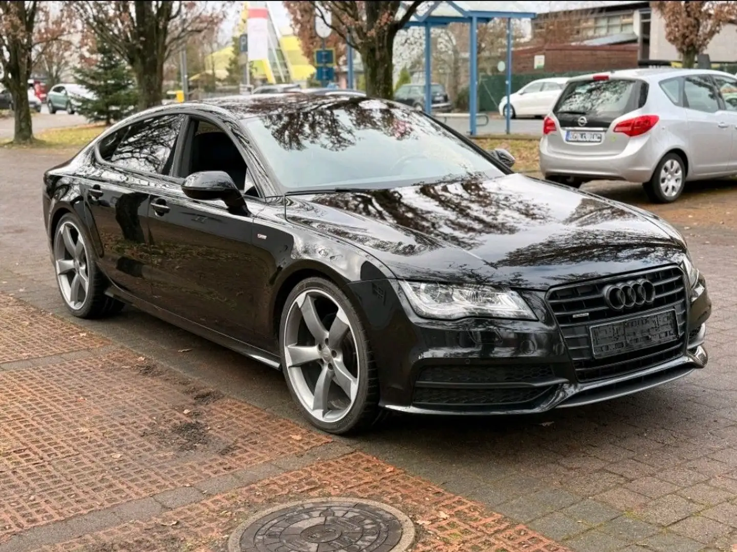 Audi A7 Sportback 3.0 TDI quattro sport selection S-l Schwarz - 2