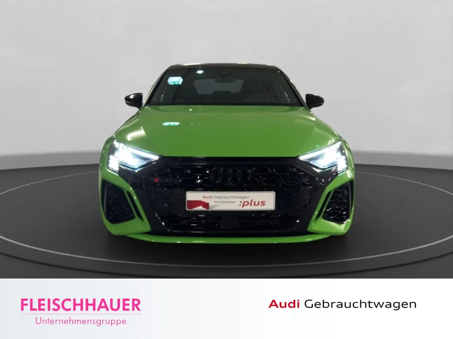 Audi RS3 Sportback 2.5 TFSI qu. Matrix+Pano+280+Navi+B&O Grün - 2