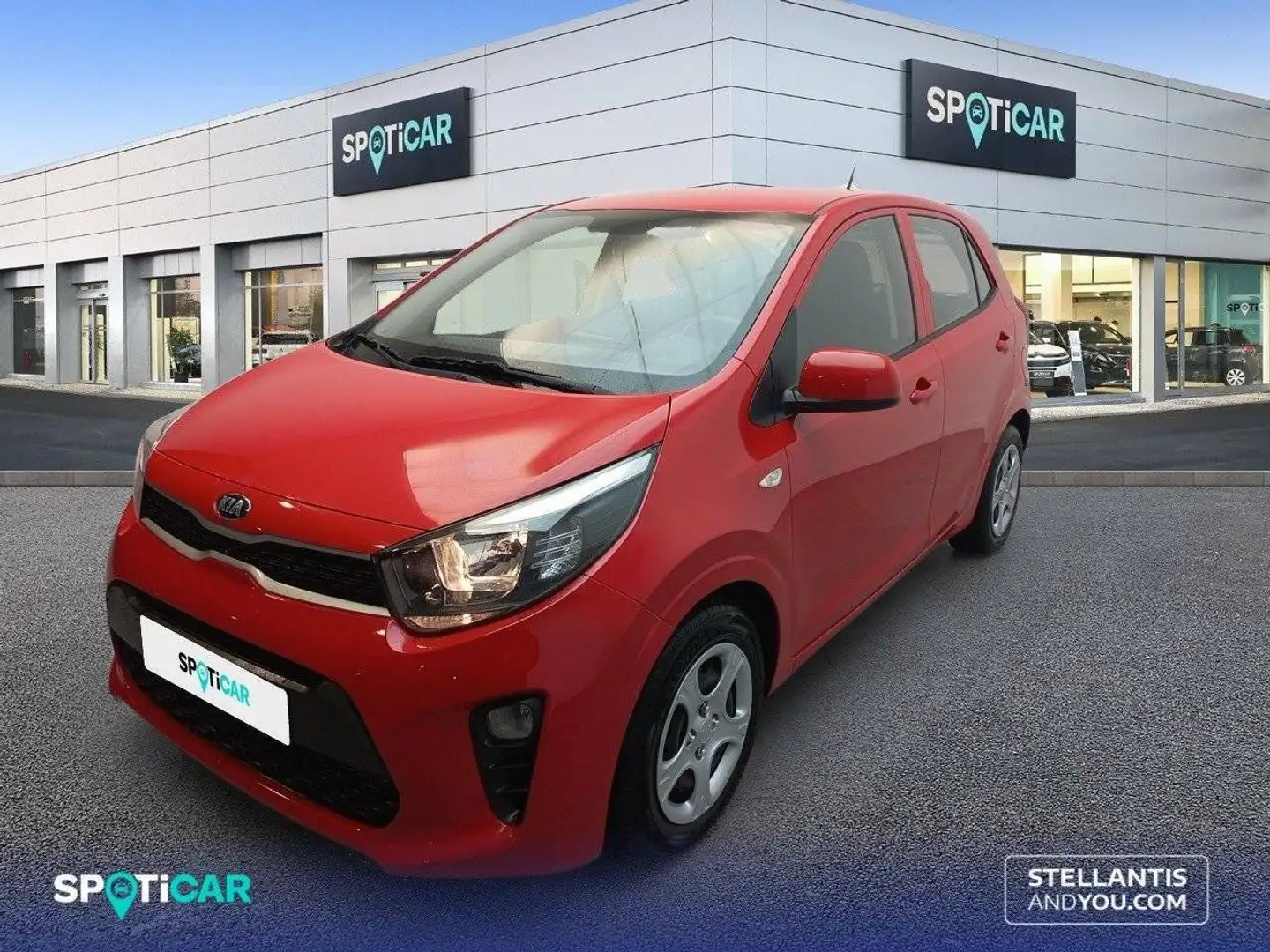 Kia Picanto 1.0 DPi Concept Pack Confort Rojo - 1