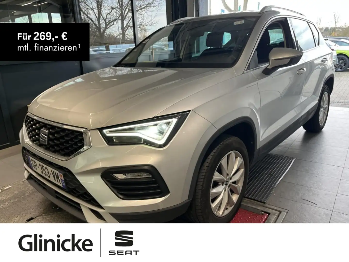 SEAT Ateca 1.0 TSI Style LED PDC Kamera Silber - 1