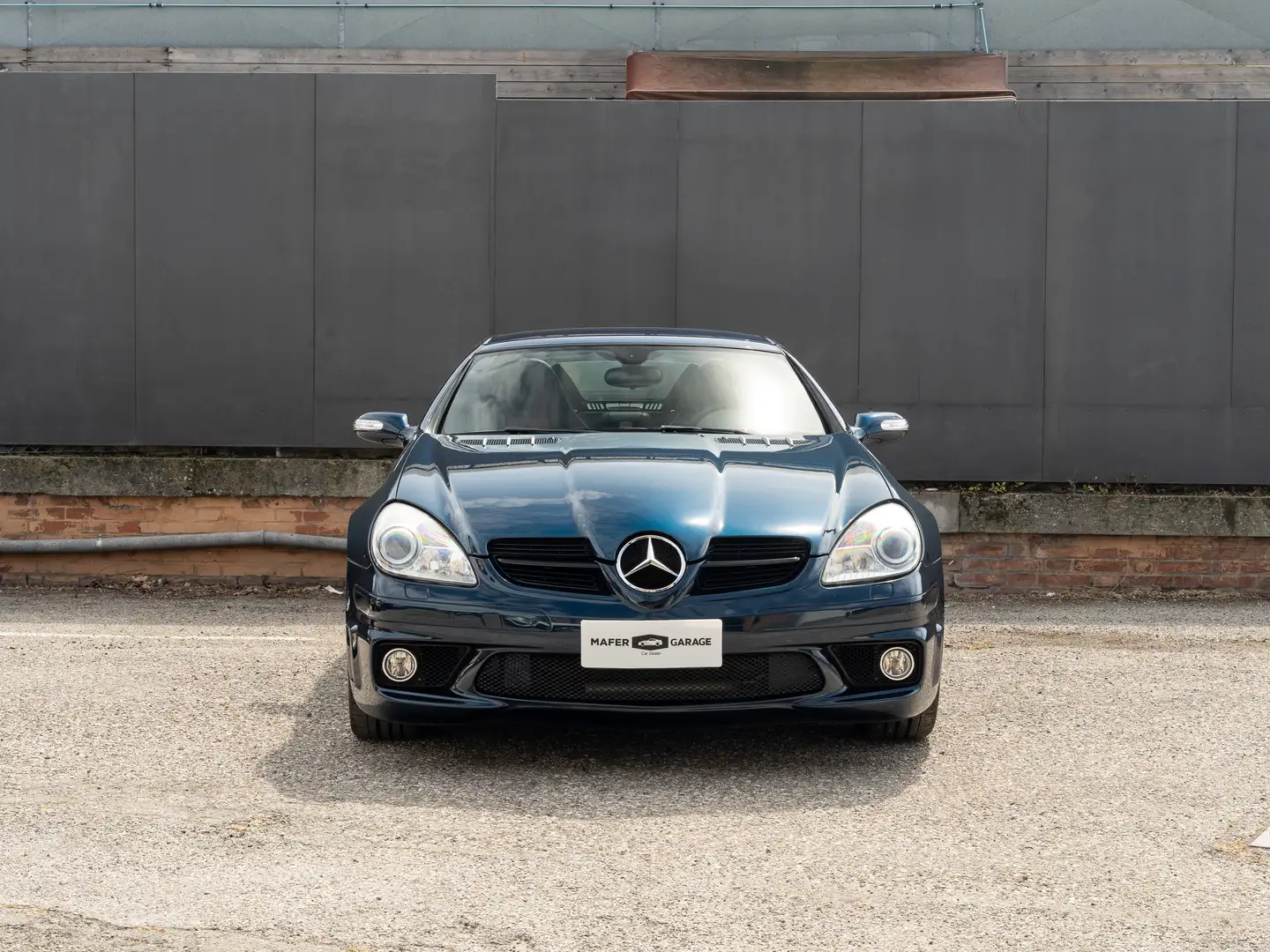 Mercedes-Benz SLK 55 AMG SLK Roadster - Italiana - Service - BLU BENITOITE Blauw - 2