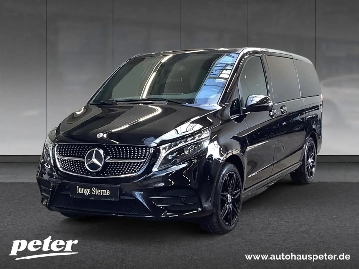 Mercedes-Benz V 300 d Edition AMG 4 Matic Distronic/Standheiz. Zwart - 1