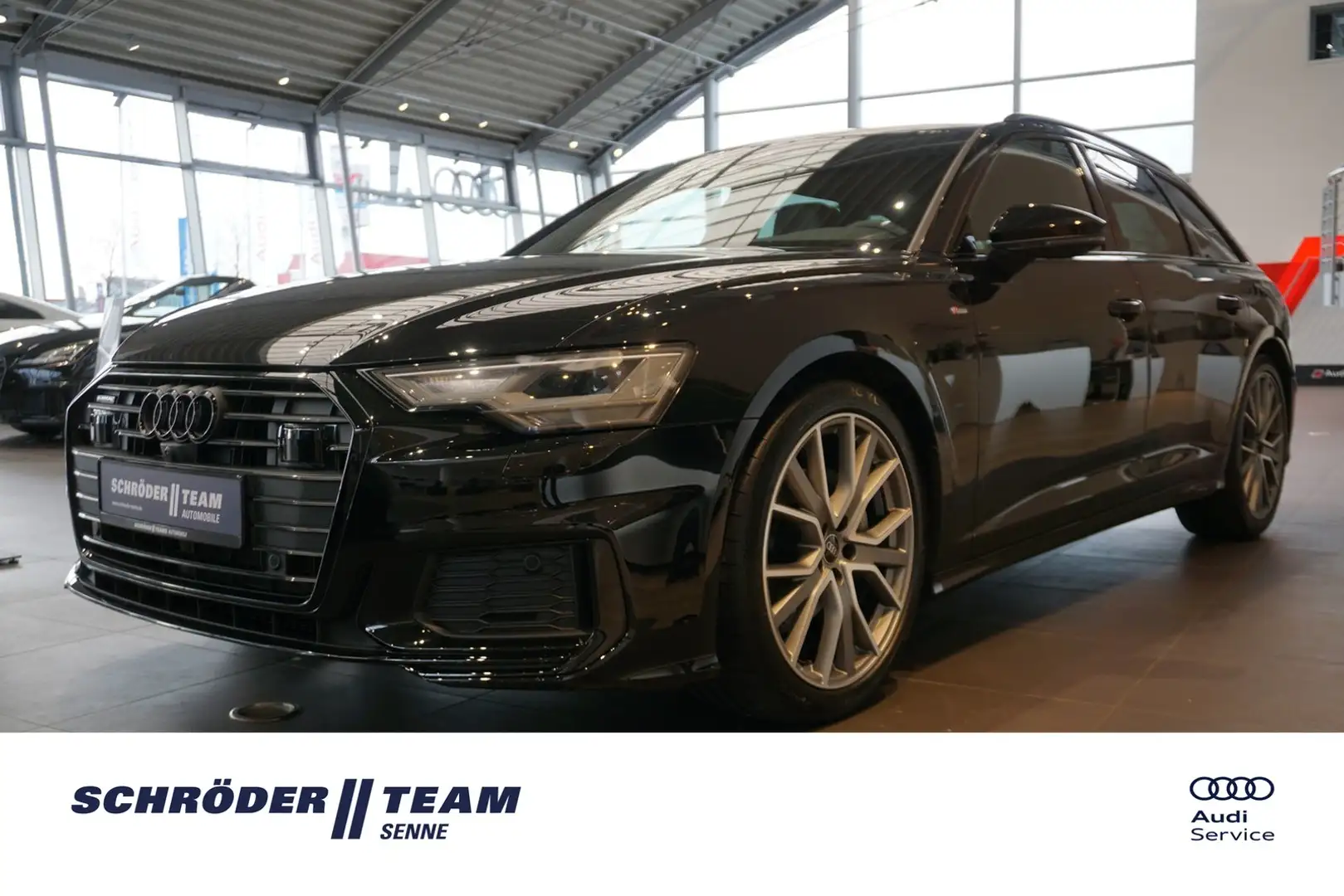 Audi A6 Avant 40 TDi quattro S tronic S line AHK vorb. Schwarz - 1
