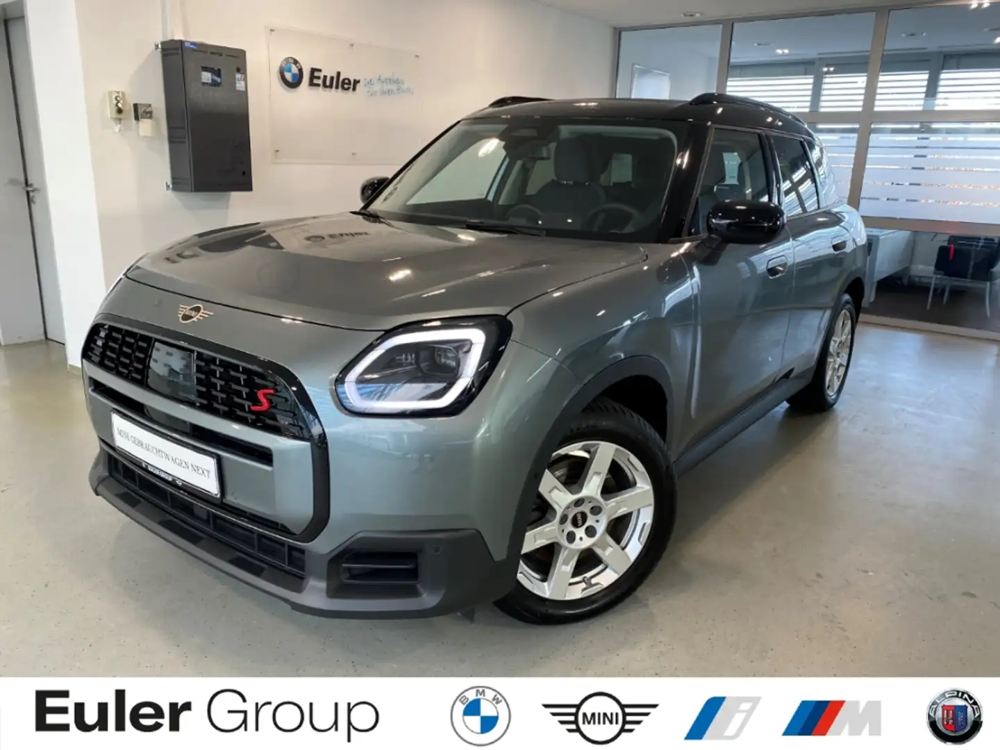 MINI Cooper S Countryman ALL4 Classic Pano AHK Paket M+ HUD LenkHzg Alarm S Grün - 1