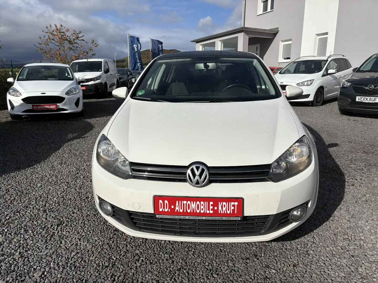 Volkswagen Golf VI-LIM.-Comfortline-NUR  113183KM Weiß - 2