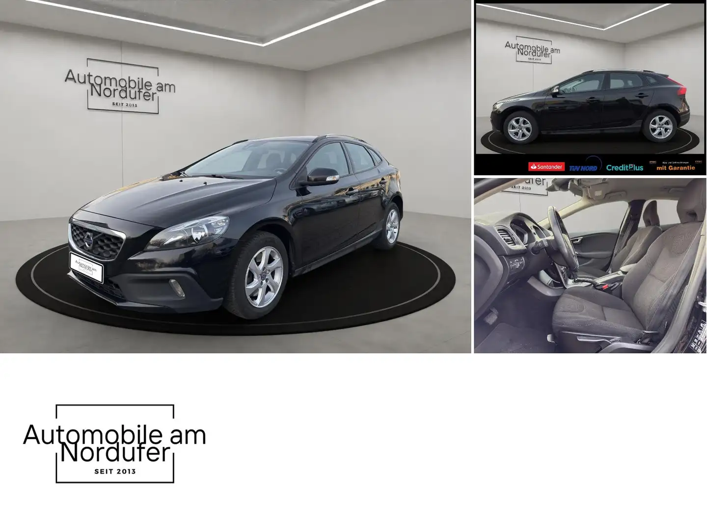 Volvo V40 Cross Country 2.0D D2 Aut.-Scheckheft-Navi-Panorama-Soundsystem Negru - 2