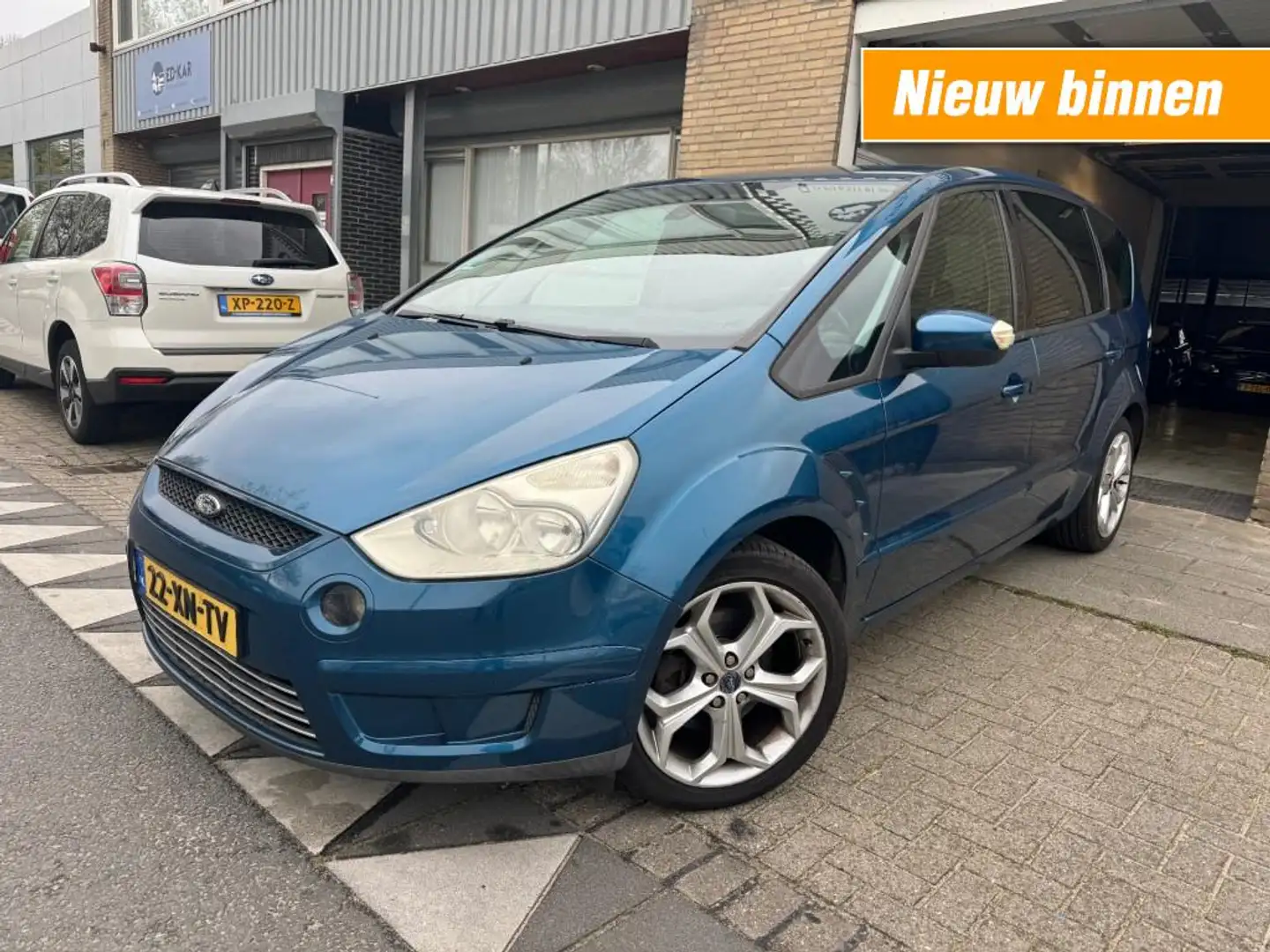 Ford S-Max 2.0-16V CLIMA PDC 6 PERS. 18 INCH RIJDT GOED. NAP Bleu - 1