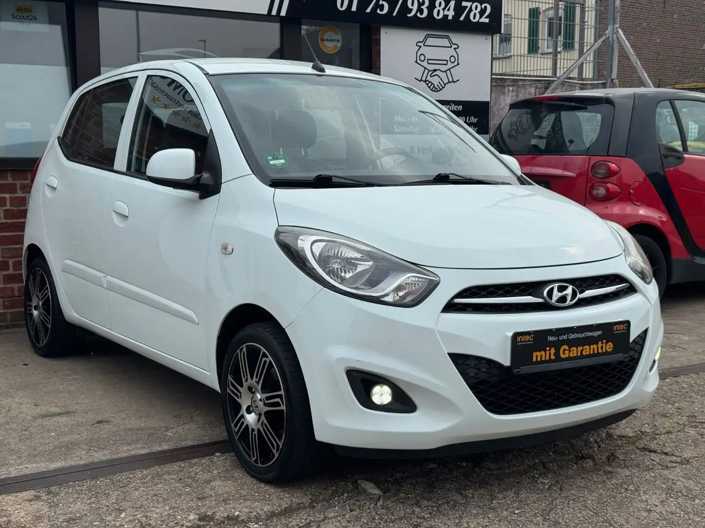 Hyundai i10 Easy Entry*GARANTIE*HU NEU*WENIG KM*KLIMA* Bílá - 1