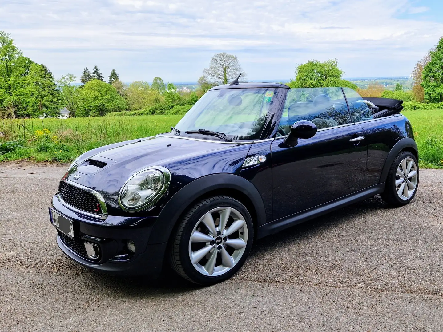 MINI Cooper S Cabrio Leder,Navi,Shz,ZV,MFL,Sport Button,Klimaaut. Azul - 2