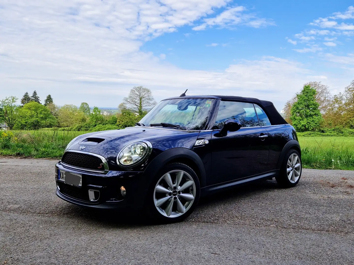 MINI Cooper S Cabrio Leder,Navi,Shz,ZV,MFL,Sport Button,Klimaaut. Azul - 1