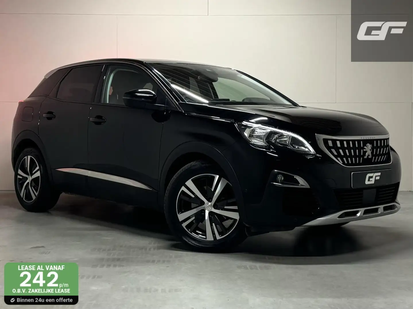 Peugeot 3008 1.2 Allure Automaat Cruise Carplay Stoelver. NAP Noir - 1