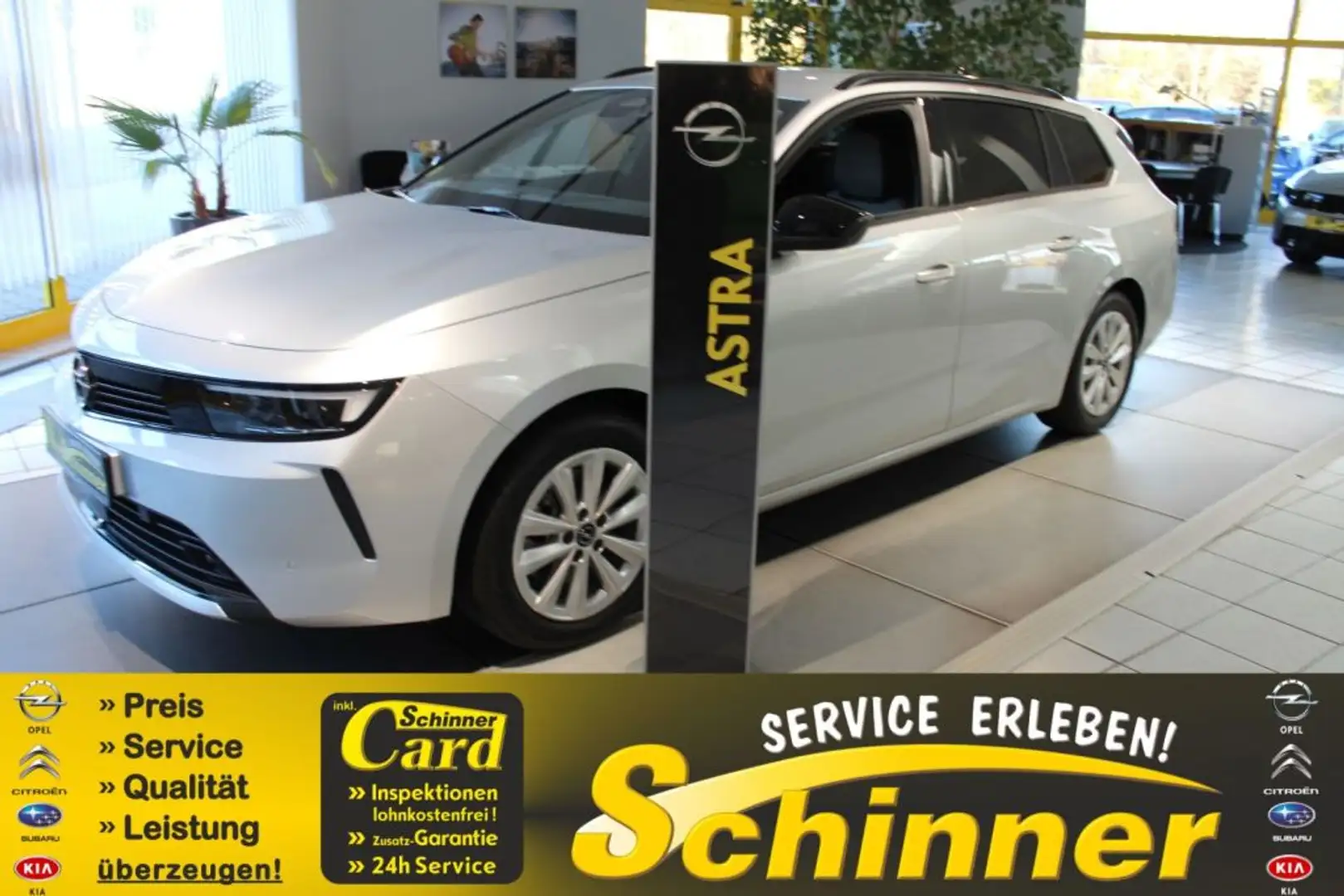 Opel Astra Sports Tourer 1.2 Turbo Edition Silber - 1