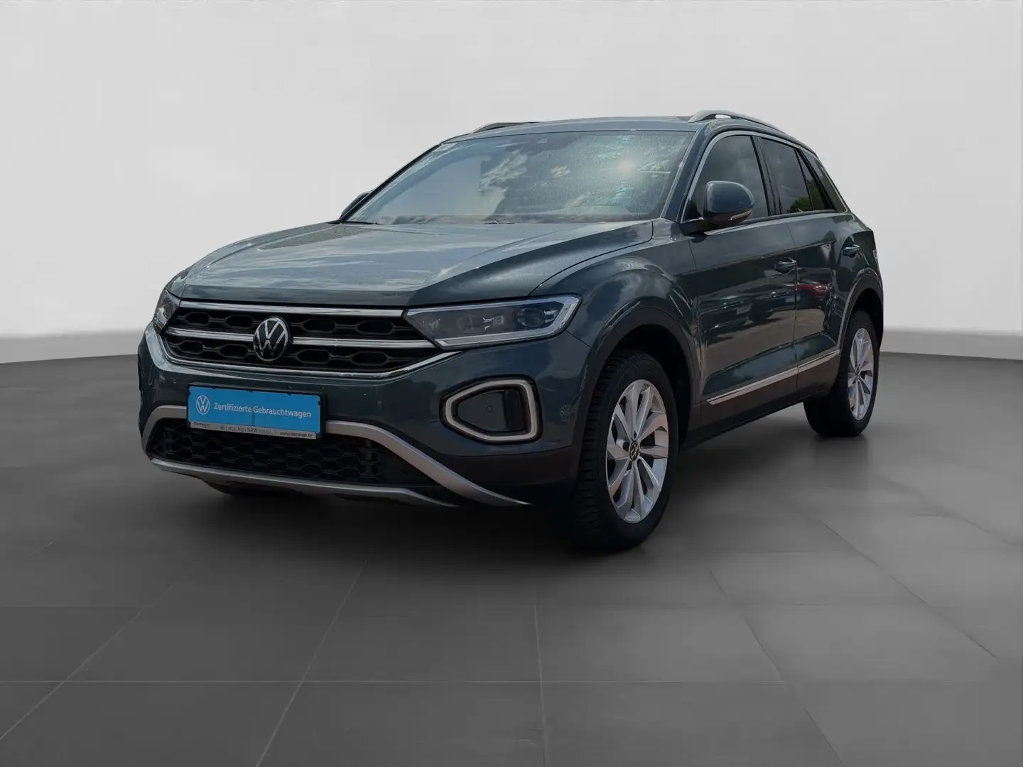 Volkswagen T-Roc 2.0 TDI DSG STYLE LED VIRTUAL NAVI AHK Blau - 2