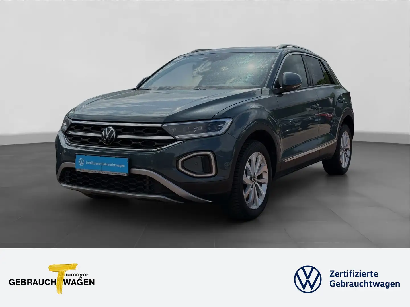 Volkswagen T-Roc 2.0 TDI DSG STYLE LED VIRTUAL NAVI AHK Blau - 1
