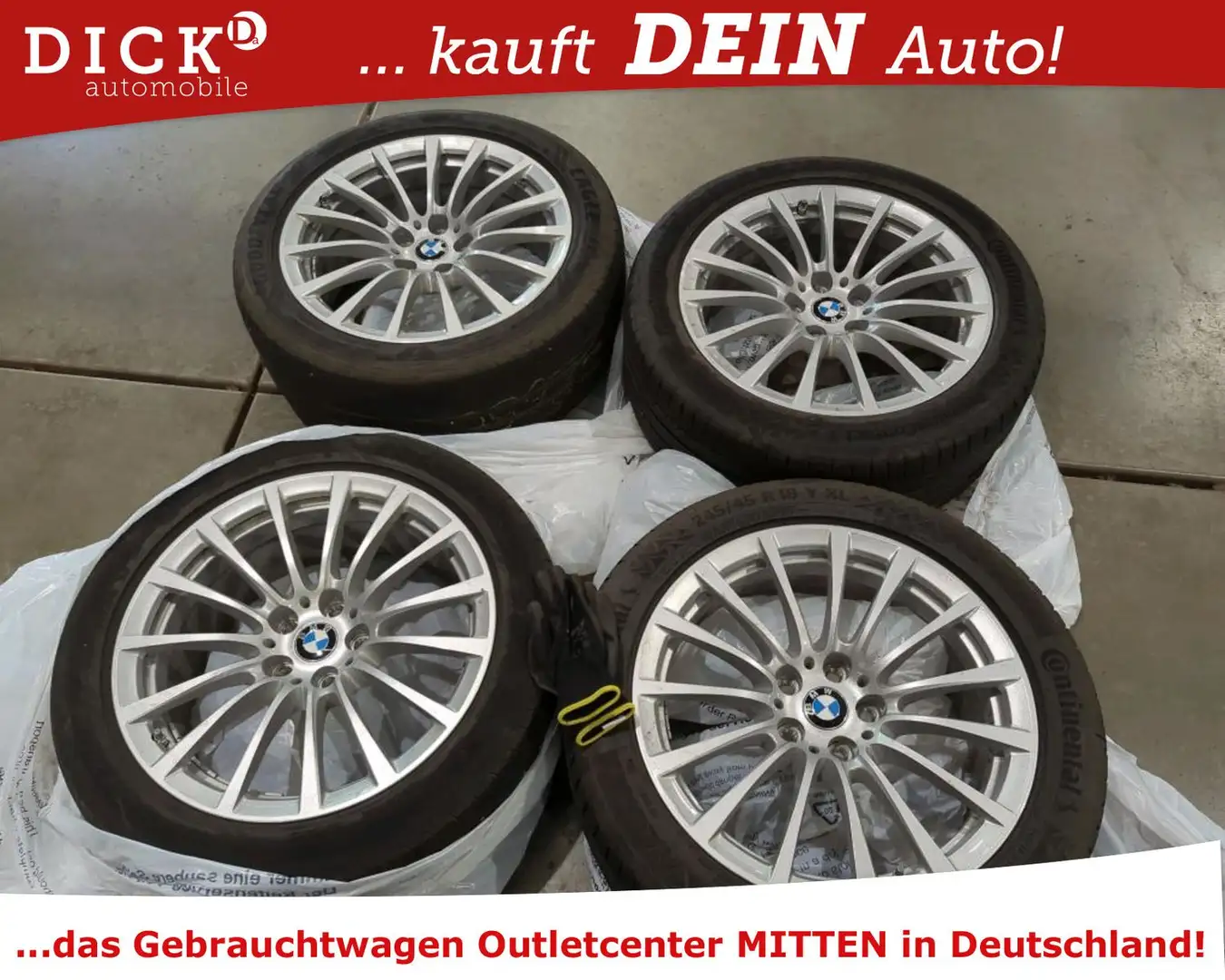 BMW 520 d T Aut. LED/NAVI/VIRTU/SHZ/RFK/AHK/8Fa Grau - 2