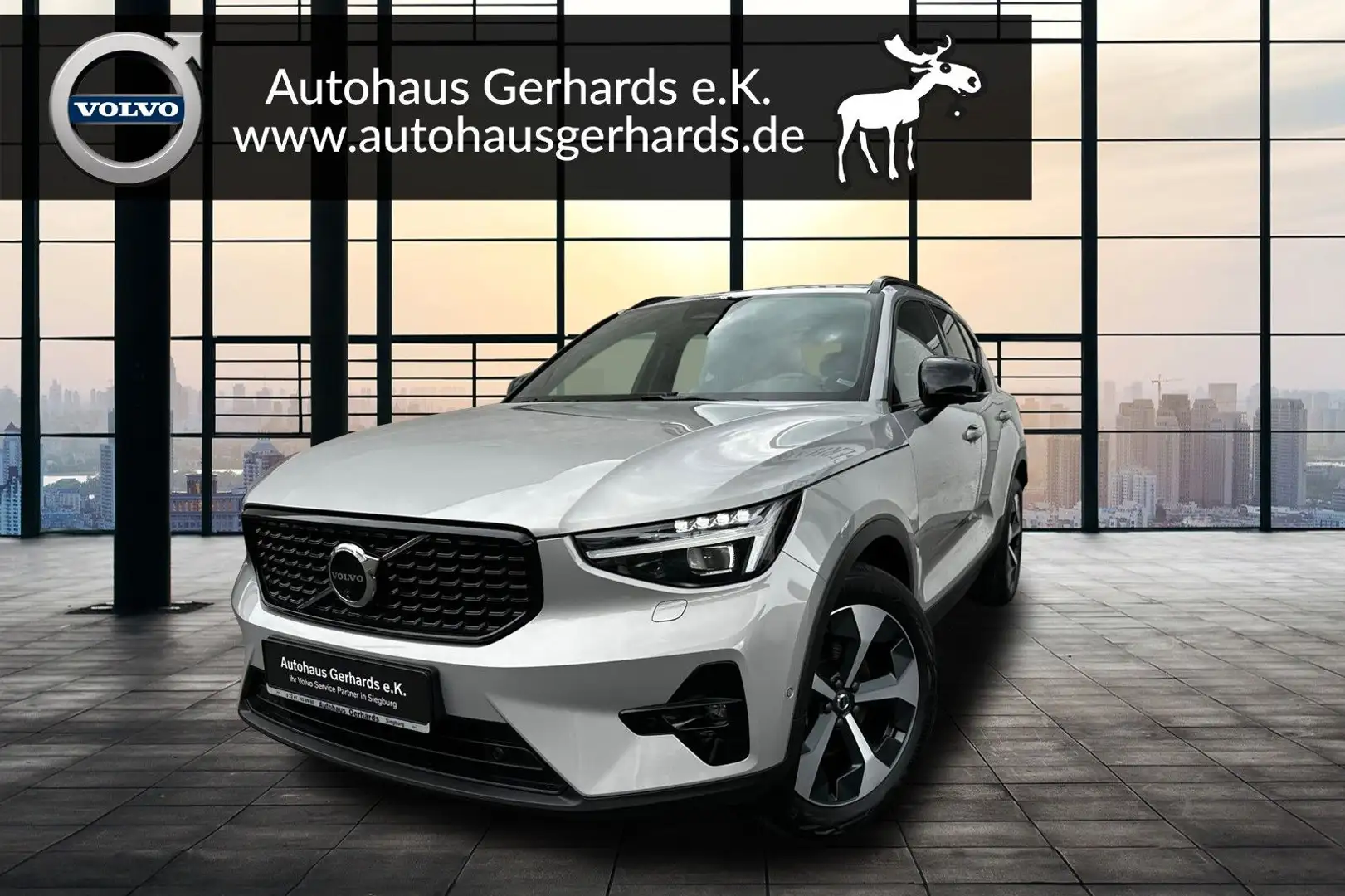 Volvo XC40 B3 Plus DArk Alcantara,360°,Pixel LED,ACC Argent - 1
