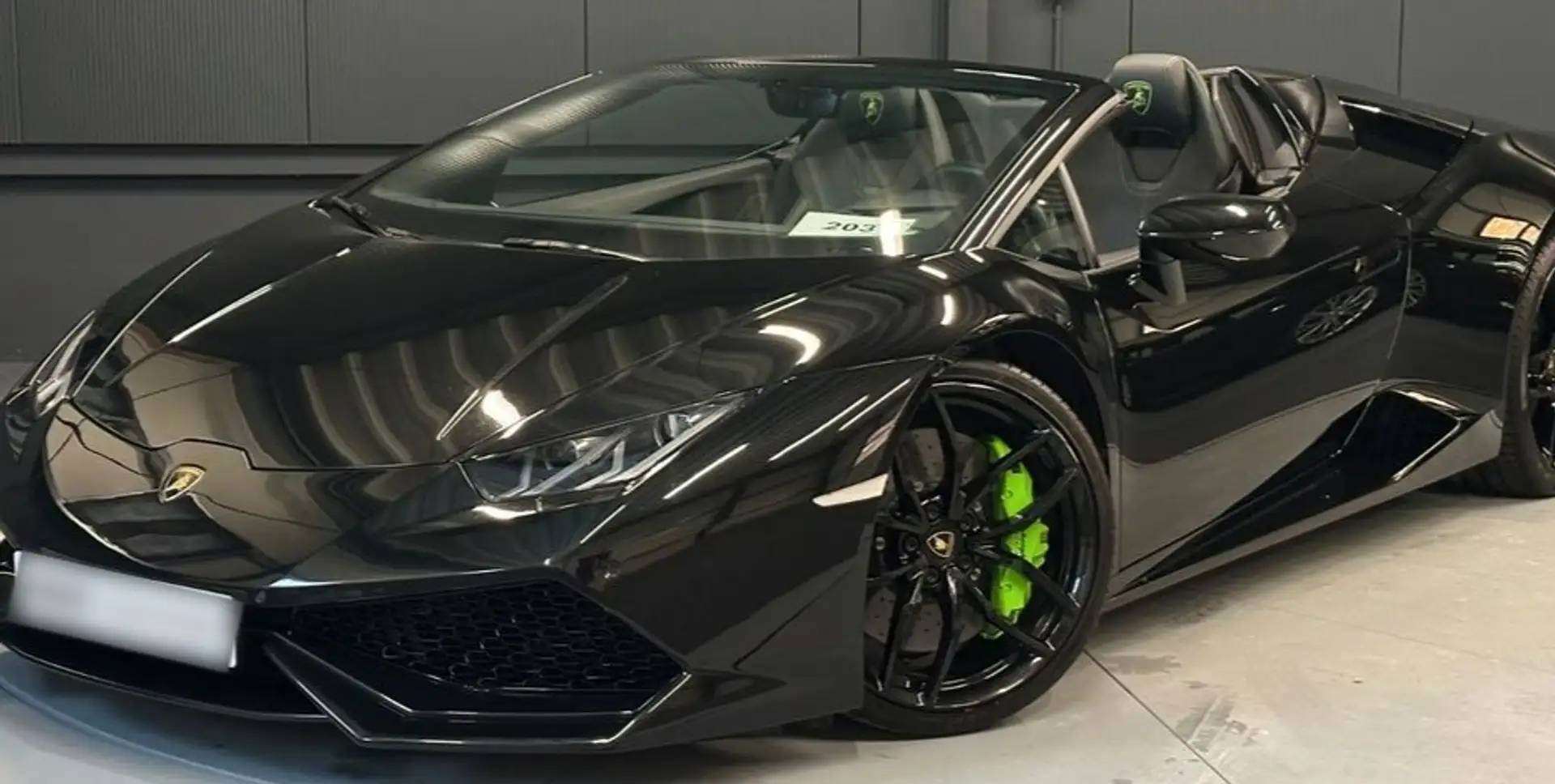 Lamborghini Huracán LP 610-4 Spyder Noir - 2
