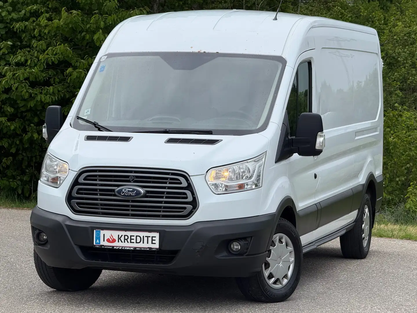 Ford Transit 350 L3 Trend - Erstbesitz - Finanzierung - Pickerl Weiß - 1
