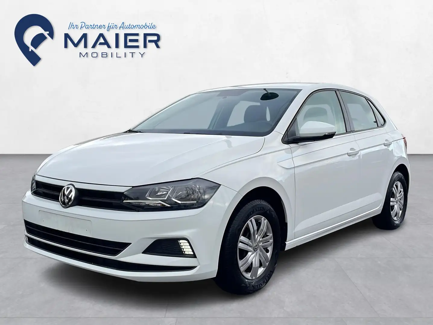 Volkswagen Polo 1.0 LED-Touch-Service-Temp-Garantie Weiß - 1