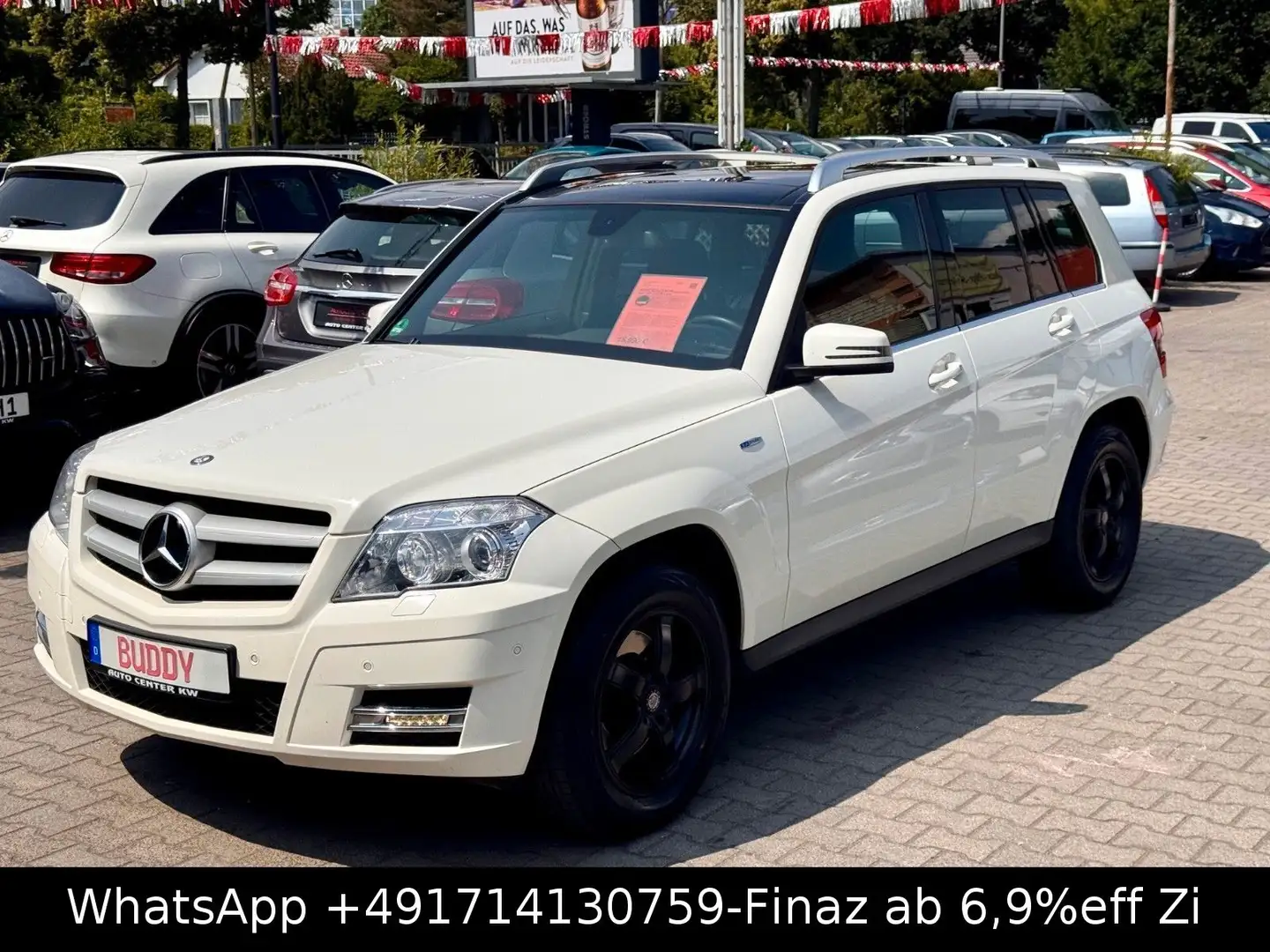 Mercedes-Benz GLK 250 CDI 4Matic-PANO-NAVI-TEMP-SHZG-MFL-AHK- Weiß - 1