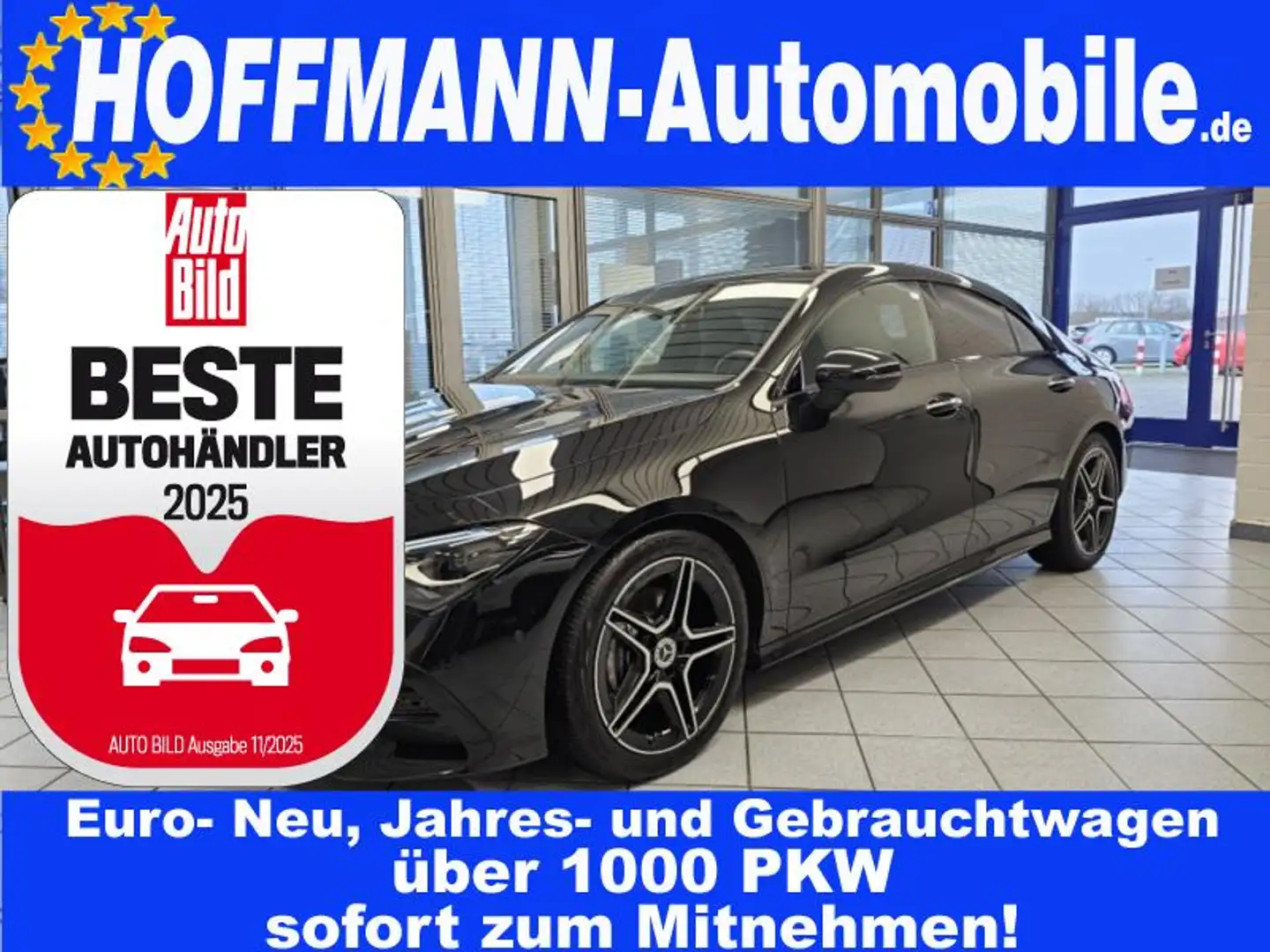 Mercedes-Benz CLA 180 AMG Premium Parkassi+Kamera,Navi Schwarz - 1