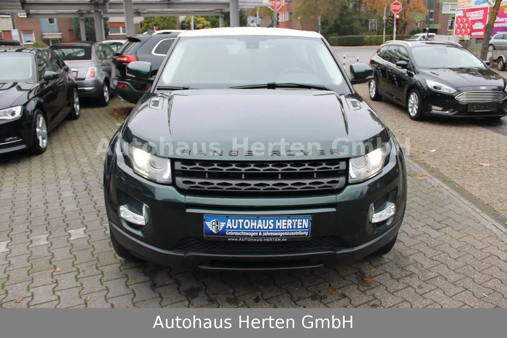 Land Rover Range Rover Evoque 2.2 TD4*LEDER*NAVI*MFL*TOP! Green - 2