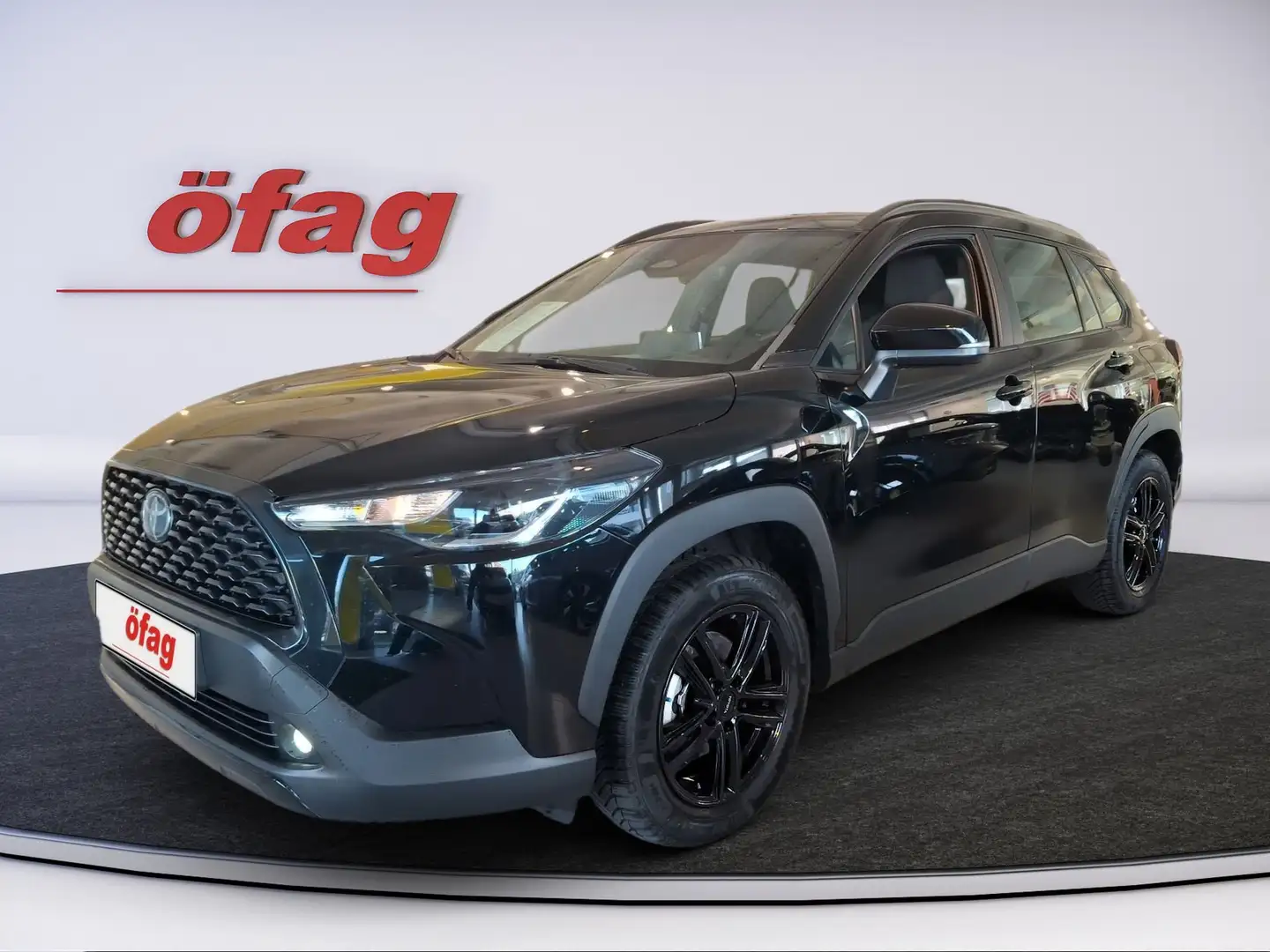 Toyota Corolla Cross 1.8 FWD Active ACC+LED+Navi+SHZ+LM Schwarz - 2