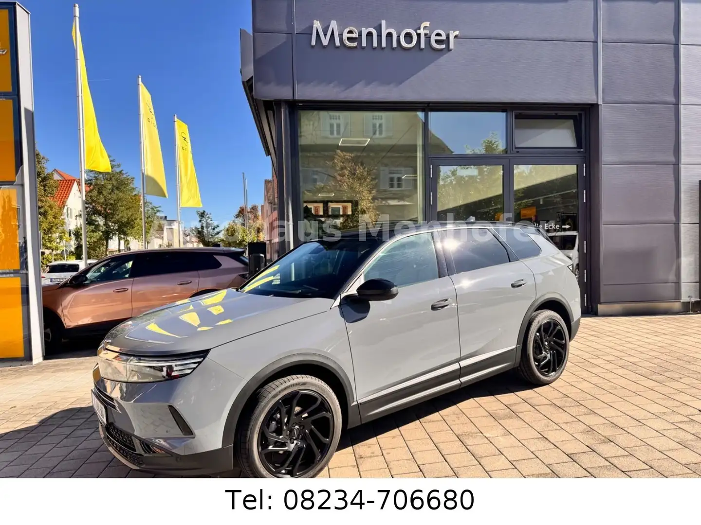 Opel Grandland X Grandland 1.2 48V Mild-Hybrid 100kW GS NEUES Mod Grau - 1