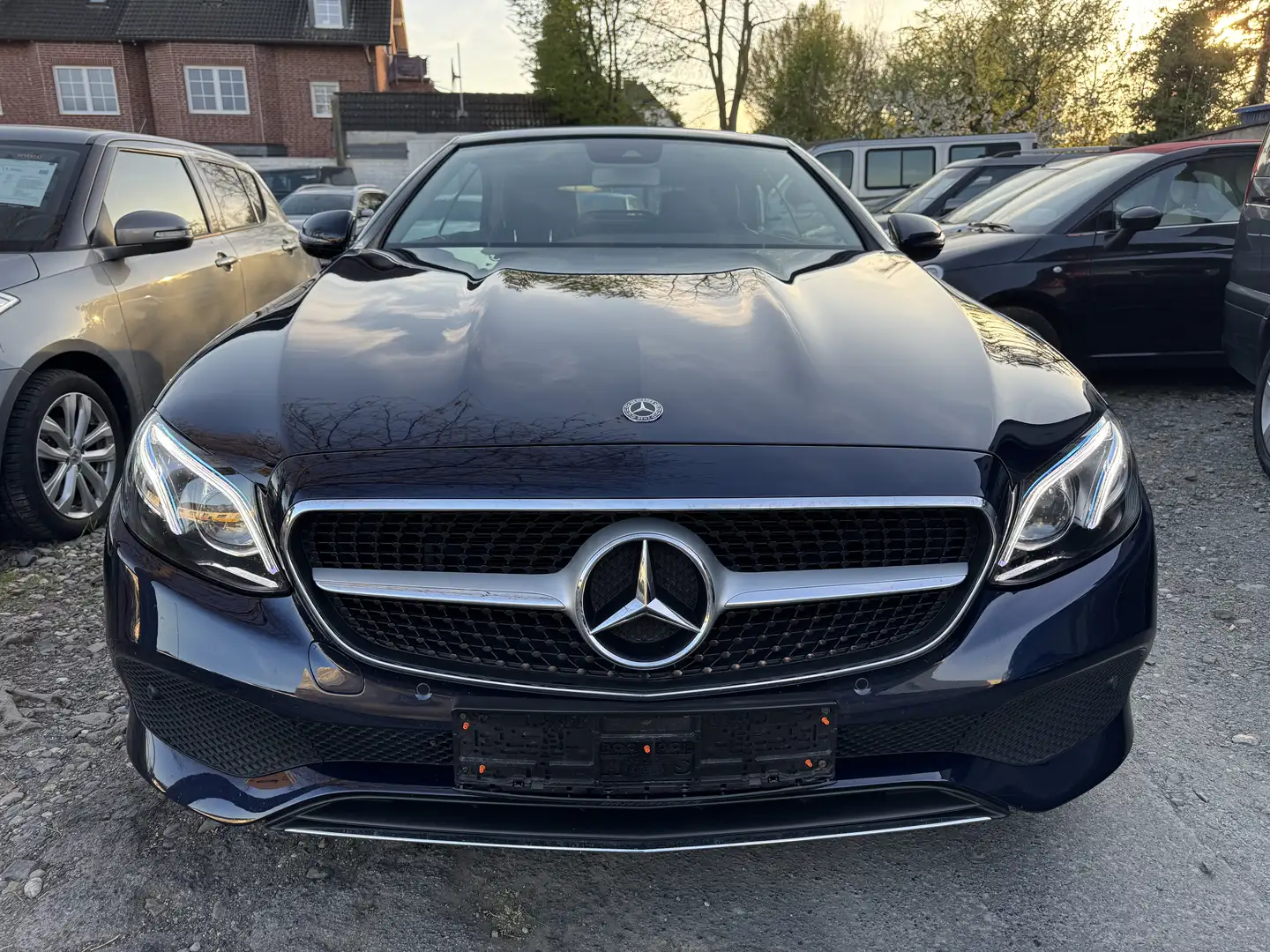 Mercedes-Benz E 220 E 220 d Cabrio Navi Scheckheft LED Garantie MB100 Blu/Azzurro - 2
