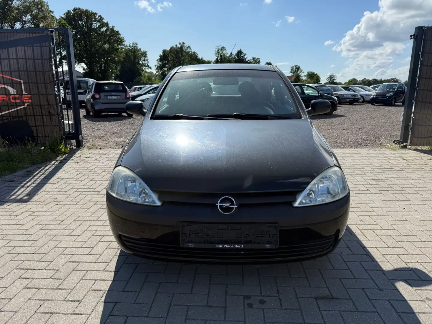 Opel Corsa 1.0 12V Comfort TÜV/KLIMAANLAGE Schwarz - 2