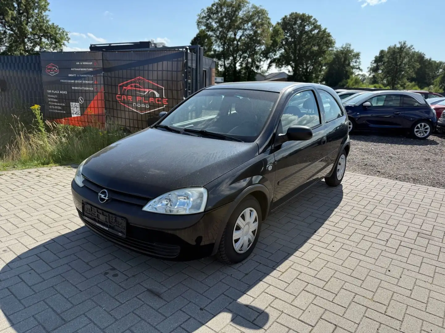 Opel Corsa 1.0 12V Comfort TÜV/KLIMAANLAGE Schwarz - 1
